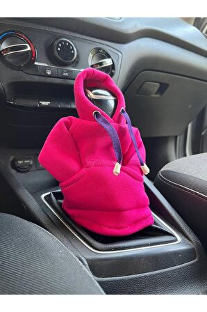 PEMBE Vites Hoodie - Araç Vites Kıyafeti - Vites Poları - Her Araca Uyumlu Vites Hoodie