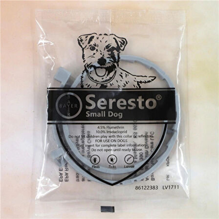 SERESTOOO KÜÇÜK KÖPEK PİRE TASMASI 38 CM KUTUSUZ