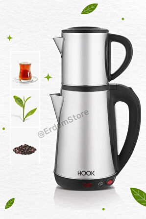 Hook Elektrikli Çelik Çay Makinesi HK-509