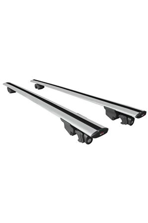 Mercedes E Class (W211) SW 2002-2009 Arası HOOK Model Anahtar Kilitli Ara Atkı Tavan Barı GRİ
