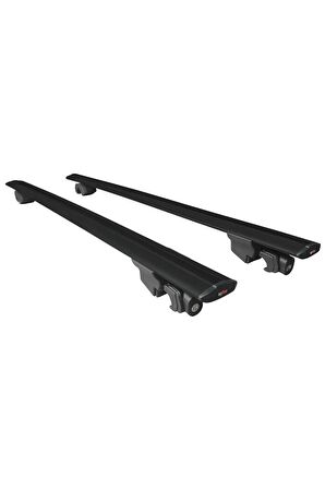 Mercedes E Class (W211) SW 2002-2009 Arası  HOOK Model Anahtar Kilitli Ara Atkı Tavan Barı SİYAH