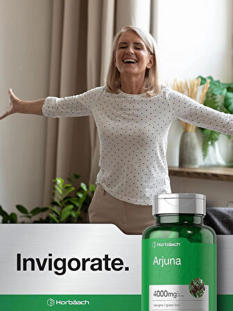 Horbaach Arjuna Heart Support 4000mg 120 Caps