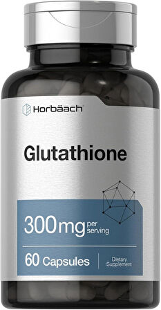 Horbaach Glutathione 300mg per serving | 60 Capsules