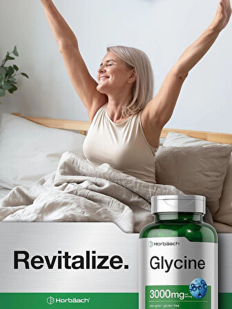Horbäach Glycine Gilisin Stress Sleep Support 3000mg 100 Caps
