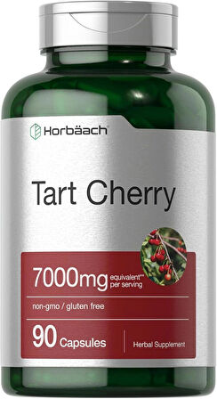 Horbäach Tart Cherry Extract 7000mg 90 Caps