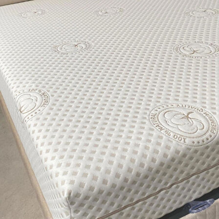 Naturel Fermuarlı Yatak Kılıfı, %100-150x200