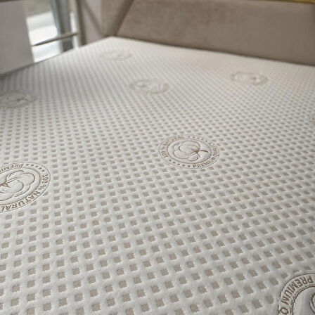 Naturel Fermuarlı Yatak Kılıfı, %100-150x200