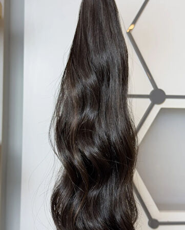 HairPim Professional (0.8 Gr) Doğal 50 Adet 70 Cm Yeni Nesil Kaynak Saç HP354