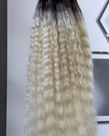 HairPim Perma Professional (0.8 Gr) 6 Ton Ombre 50 Adet 70 Cm Yeni Nesil Kaynak Saç HP357