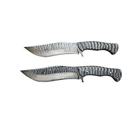 1067 KUKRİ MODEL AVCI BIÇAK SİYAH