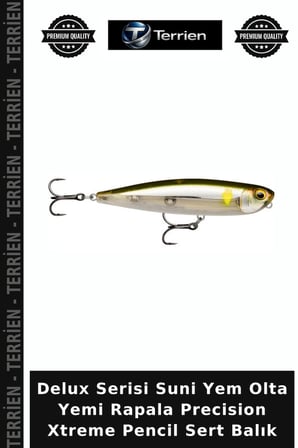Delux Serisi Suni Yem Olta Yemi Rapala Precision Xtreme Pencil Sert Balık AYU 107MM