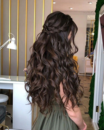 HairPim Professional (0.8 Gr) Kahverengi 50 Adet 70 Cm Yeni Nesil Kaynak Saç HP608