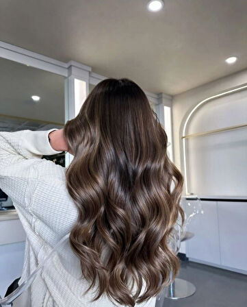 HairPim Professional (0.8 Gr) Fındık Kahve Sombre 50 Adet 60 Cm Yeni Nesil Kaynak Saç HP612