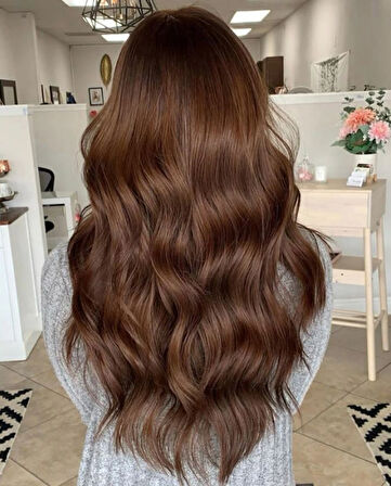 HairPim Professional (0.8 Gr) Çikolata Kahve 50 Adet 50 Cm Yeni Nesil Kaynak Saç HP616