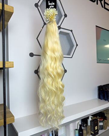 HairPim Jakarta (0.6 Gr) Platin 250 Adet 70 Cm Yeni Nesil Kaynak Saç HP703