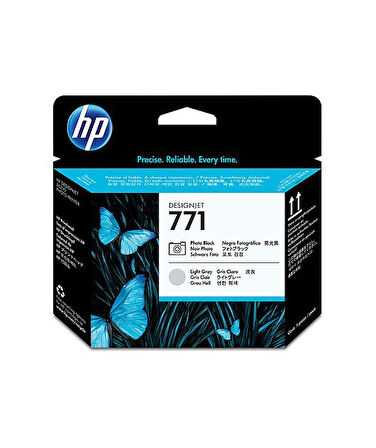 HP CE020 Photo Black/Light Gray Designjet Baskı Kafası (771)