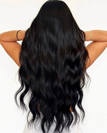 HairPim Jakarta (0.8 Gr) Doğal Kestane 50 Adet70 Cm Yeni Nesil Kaynak Saç HPDK356