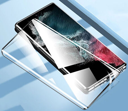 Infinix Zero 40 4G Kavisli Ekran Koruyucu Nano Pet Film - Extra Darbe Emici Etkin Koruma - Ekranı Tam Kaplar
