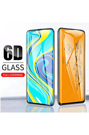 Infinix Note 50 Pro Ekran Koruyucu 6D Kırılmaz Cam - Extra Darbe Emici Etkin Koruma - Ekranı Tam Kaplar