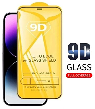 Apple iPhone SE 2 2020 Beyaz Ekran Koruyucu 9D Kırılmaz Cam Ultra Darbe Emici Etkin Koruma Ekranı Tam Kaplar