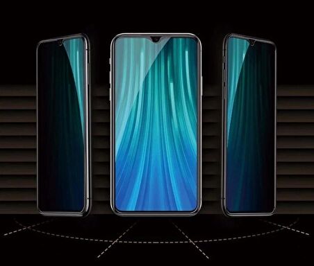 Oppo A38 Hayalet Ekran Koruyucu 9D Kırılmaz Cam Gizlilik Korumalı - Ekranı Tam Kaplar - Ultra Darbe Emici Etkin Koruma