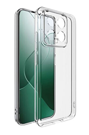 Xiaomi 15 Uyumlu Şeffaf Silikon Kılıf - Kamera Korumalı Esnek Tam Koruma Kapak