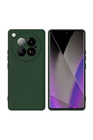 Infinix Zero 40 Uyumlu Silikon Kılıf - Kamera Korumalı Esnek Pastel Renk Kapak - Yeşil