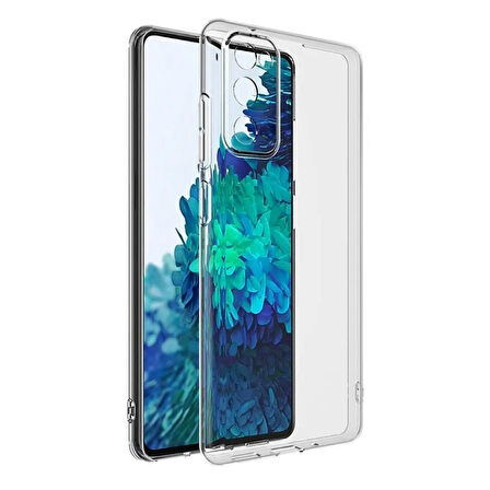 Samsung Galaxy S20 Uyumlu Şeffaf Silikon Kılıf - Kamera Korumalı Esnek Tam Koruma Kapak