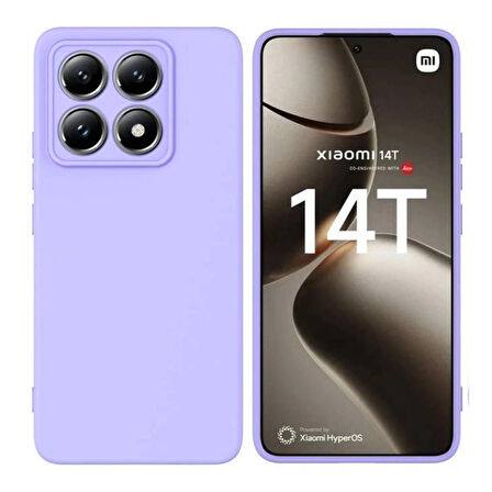 Xiaomi 14T Uyumlu Silikon Kılıf - Pastel Renk Tonu Esnek Tam Koruma Kapak 