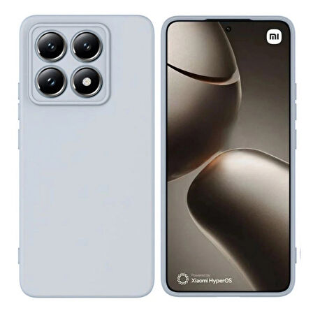 Xiaomi 14T Pro Uyumlu Silikon Kılıf - Pastel Renk Tonu Esnek Tam Koruma Kapak 