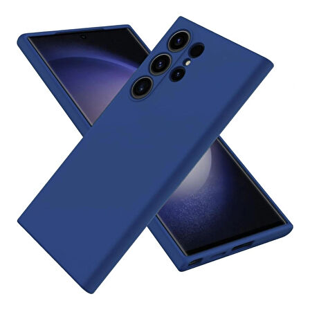 Samsung Galaxy S23 Ultra Uyumlu Silikon Kılıf - Pastel Renk Tonu Esnek Tam Koruma Kapak 