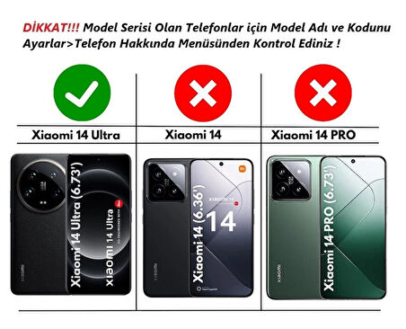 Xiaomi 14 Ultra Uyumlu Kılıf Yüzüklü Standlı Extra Darbe Koruma Sert Silikon Kapak - Siyah
