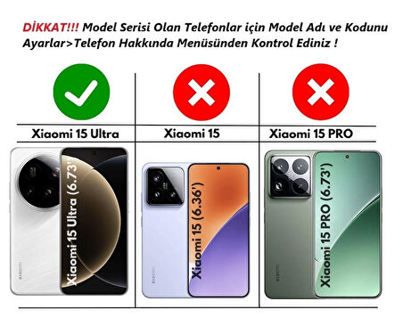 Xiaomi 15 Ultra Uyumlu Kılıf Yüzüklü Standlı Extra Darbe Koruma Sert Silikon Kapak - Siyah
