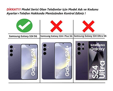 Samsung Galaxy S24 5G Uyumlu Kılıf Yüzüklü Standlı Extra Darbe Koruma Sert Silikon Kapak - Lacivert