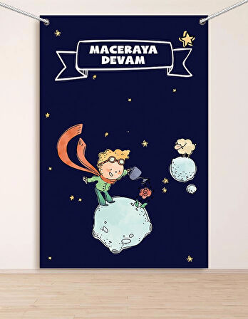Maceraya Devam Hatıra Fotoğraf Panosu Branda 100x150