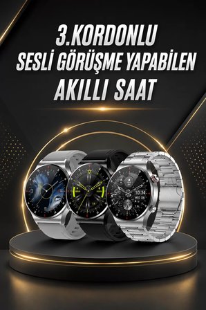 Akıllı Saat Uyku ve Sağlık Takibi NFC Uyumlu Bluetoooth Bağlantılı Android İOS Uyumlu