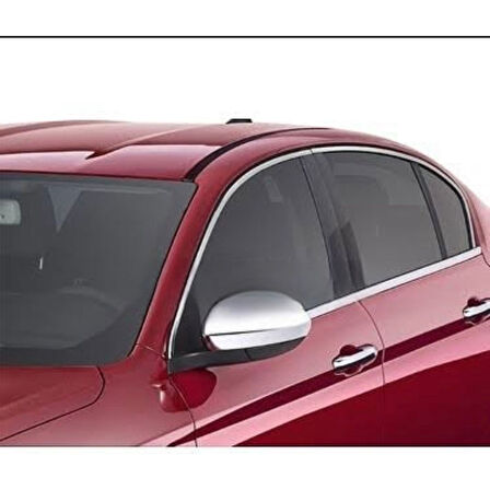 Fiat Egea  Paslanmaz Çelik Krom Cam Çıtası Takımı 4 Prç