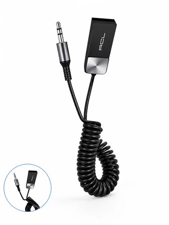 USB Bluetooth AUX Ses Adaptörü Kablosuz Müzik Aktarım Cihazı
