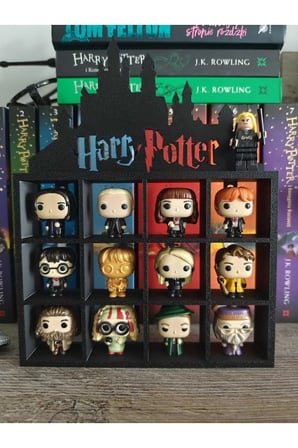 Kinder Joy Harry Potter Funko Pop Çubuklu Figür Oyuncak Standı