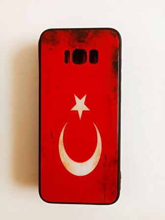 Samsung S8 PLUS TÜRKBAYRAK DESENLİ 3D KILIF