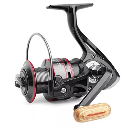 HPY HB3000 Spinning Reel Çift Makara / 5.2:1 Dişli Oranı / Hafif Alüminyum / Tatlı Tuzlu Su / Reel Spinning At Çek Olta Makinesi