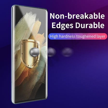 Mi 17 Pro Uyumlu Kavisli Ekran Koruyucu Nano Polimer Film - Extra Darbe Koruma-Tam Kaplar