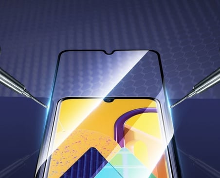 Honor X6D Uyumlu Ekran Koruyucu 6D Kırılmaz Cam - Extra Darbe Emici Etkin Koruma - Ekranı Tam Kaplar