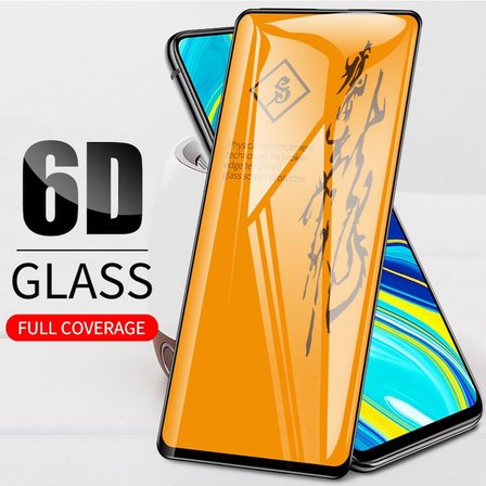 Oppo A6t Pro Uyumlu Ekran Koruyucu 6D Kırılmaz Cam - Extra Darbe Emici Etkin Koruma - Ekranı Tam Kaplar