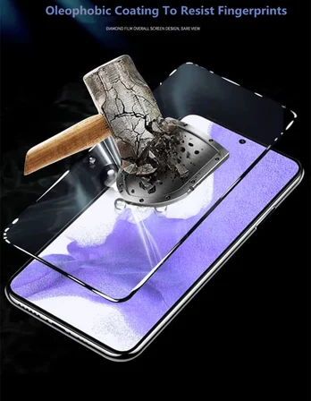 Poco F8 Pro Uyumlu Ekran Koruyucu 9D Kırılmaz Cam - Extra Darbe Emici Etkin Koruma - Ekranı Tam Kaplar