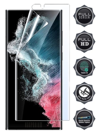 Honor 200 Pro Uyumlu Ekran Koruyucu Esnek Nano Hydrogel Film - Extra Darbe Koruma - Tam Kaplar