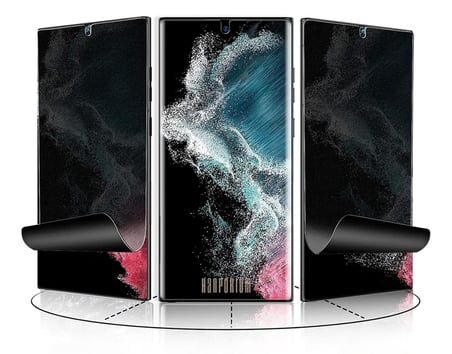 Mi 14 Ultra Uyumlu Kavisli Hayalet Ekran Koruyucu Nano Pet Film - Extra Darbe Korumalı