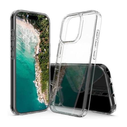 Apple iPhone 13 Pro Uyumlu Şeffaf Silikon Kılıf - Sararmaya Karşı Dayanıklı Sert Slim Kapak