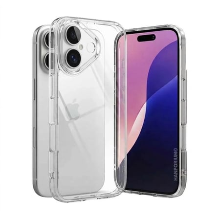 Apple iPhone 16 Uyumlu Şeffaf Silikon Kılıf - Sararmaya Karşı Dayanıklı Sert Slim Kapak