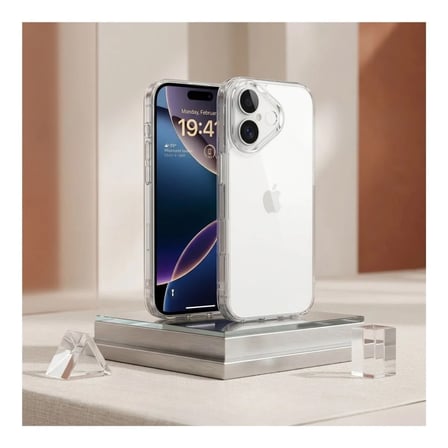 Apple iPhone 16 Uyumlu Şeffaf Silikon Kılıf - Sararmaya Karşı Dayanıklı Sert Slim Kapak